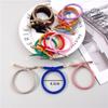10Pcs Women Elastic Hair Rubber Bands High Quality Girls Hair Bands Hair Scrunchies Gold Plated Hair Accessories Hair Gum/Tie