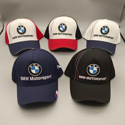 For BMW Motorsport Emblem Outdoor Summer Sport Hat Embroidery Baseball Cap Spring Autumn Outdoor Sunscreen Hat Interior Sticker