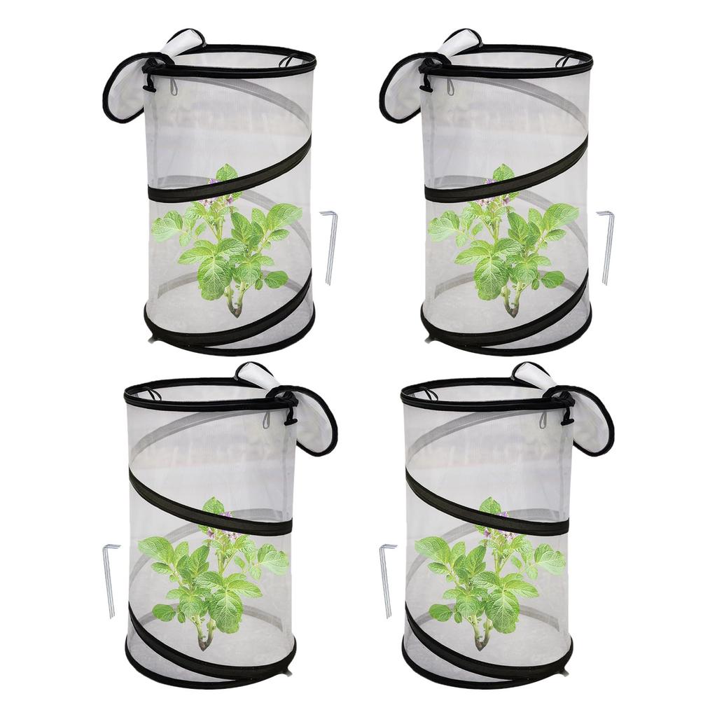 Portable Polyester Plant Net Cover Shelter Foldable Design Easy To Store Transport Shield Vegetables From Birds Insect