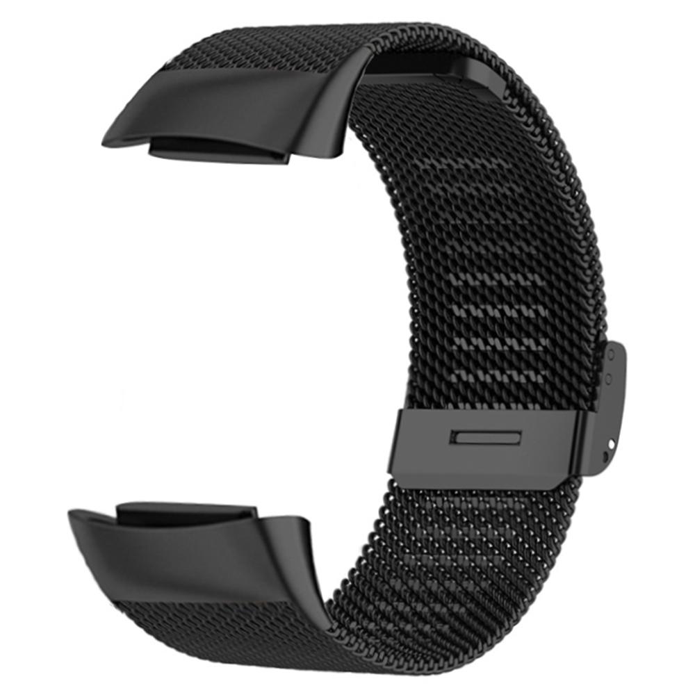 

For Fitbit Charge 6/5 Milanese Mesh Watch Bands Replacement Watch Straps Silver