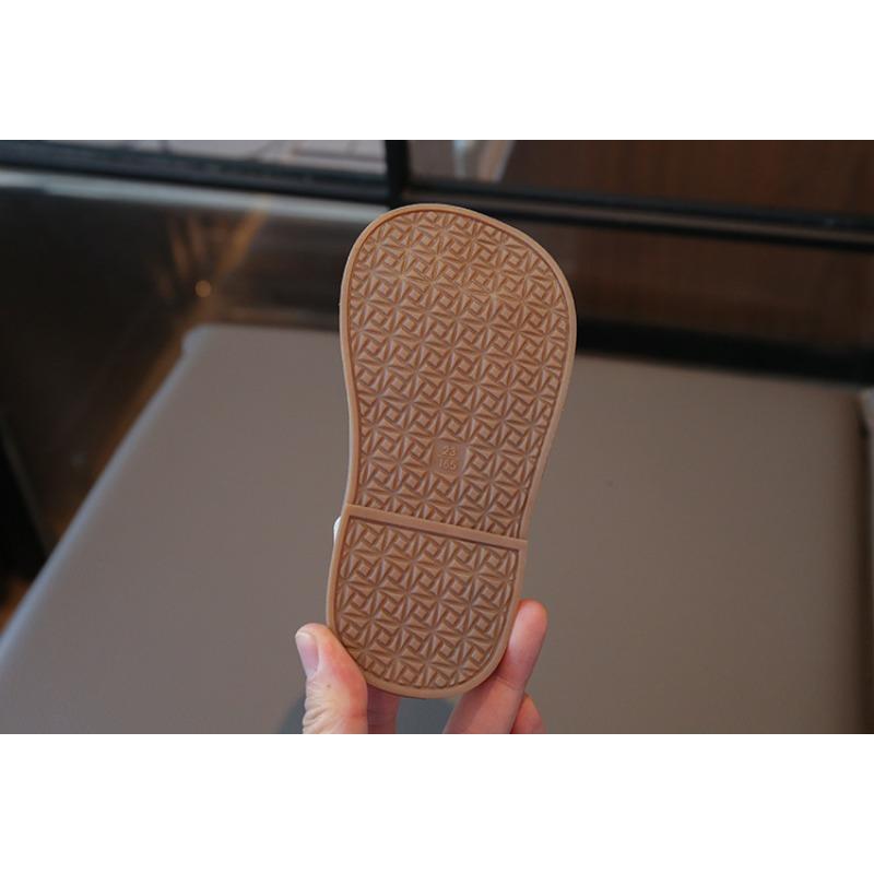 New Arrival Woven Casual Sandals for Children Closed-Toe Beach Shoes for Baby Girls & Toddlers Cute Fashionable Girls Shoes