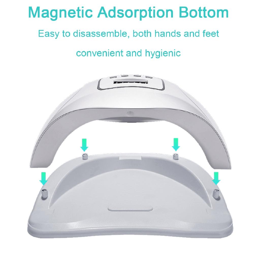 120W SUNX5 MAX 45 Led Nail Light-Curing Lamp Phototherapy Manicure Timer Portable Nail Manicure 110-240V