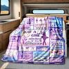 Dance Customize Your Name Rv Blanket Comfortable Soft Lightweight Multiseasonal Blanket For Travel Camping Picnics Sofas Rvs Beds Living Rooms Perfect