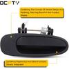 OCPTY Door Handle Exterior Rear Passeneger Right Side Replacement Fit 1993-1997 for Geo Prizm for Corolla Outside Door Handle Black
