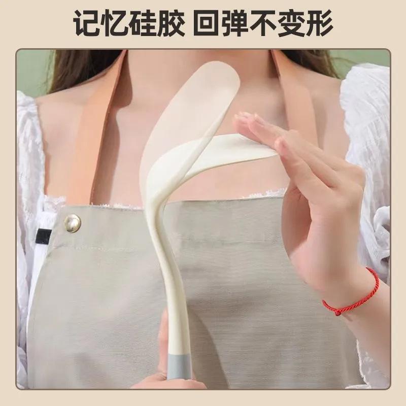 Non-stick Pan Silicone Shovel Cooking Shovel High Temperature Resistant Household Easy Cleaning Silicone Kitchenware Kitchen Spatula Food Grade