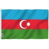 ANLEY Fly Breeze Bandiera dell'Azerbaigian 3x5 Piedi - Bandiere della Repubblica dell'Azerbaigian