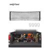 LKW-Laderaumnetz 140*40 cm Kofferraum-Organizer und Aufbewahrungsnetz mit 4 Metallhaken Passend für SUV Große Pick-up Trucks Silverado 2013 bis 2022 GMC Sierra 2013