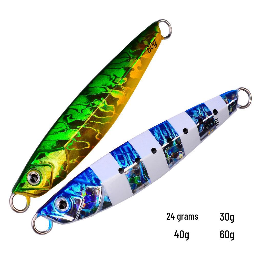 Luminous Long Cast Sinking Iron Plate Pencil Fish Metal Lure - New Bionic Artificial Bait Model