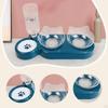 Cat Bowl Set, Raised Pet Bowls with Water Dispenser, Feeding for Small Or Medium Dogs And Cats
