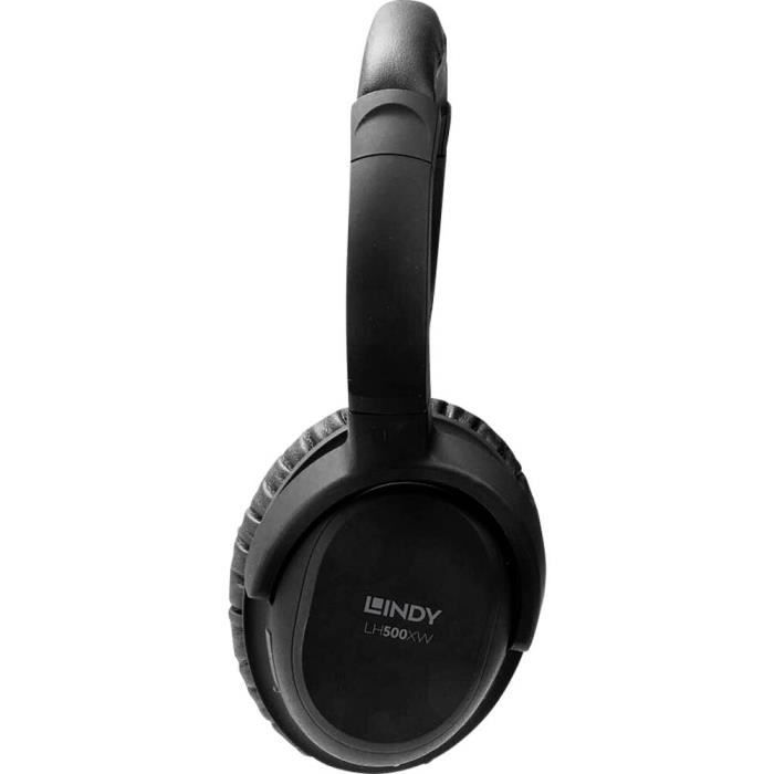 Casque Hi-Fi - LINDY - LH500XW - Bluetooth - Noise Cancelling - Autonomie 15h