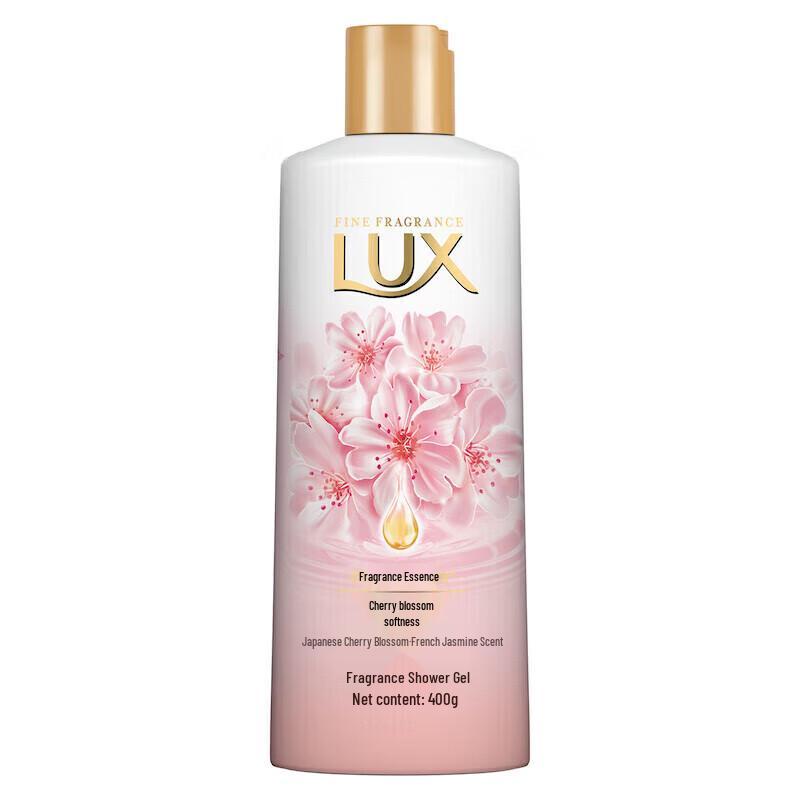 lux Pink Cherry Blossom Scent Shower Gel