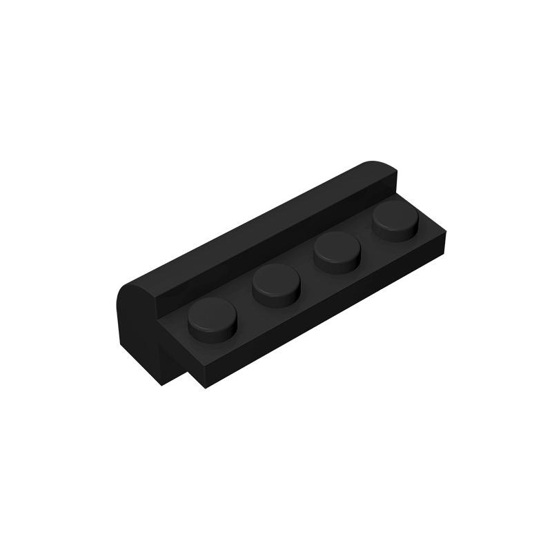 

10pcsMOC compatible with 6081 brick slope bending 2 x 4 x 1 1/3 with curved top compatible with DIY particle children s toys