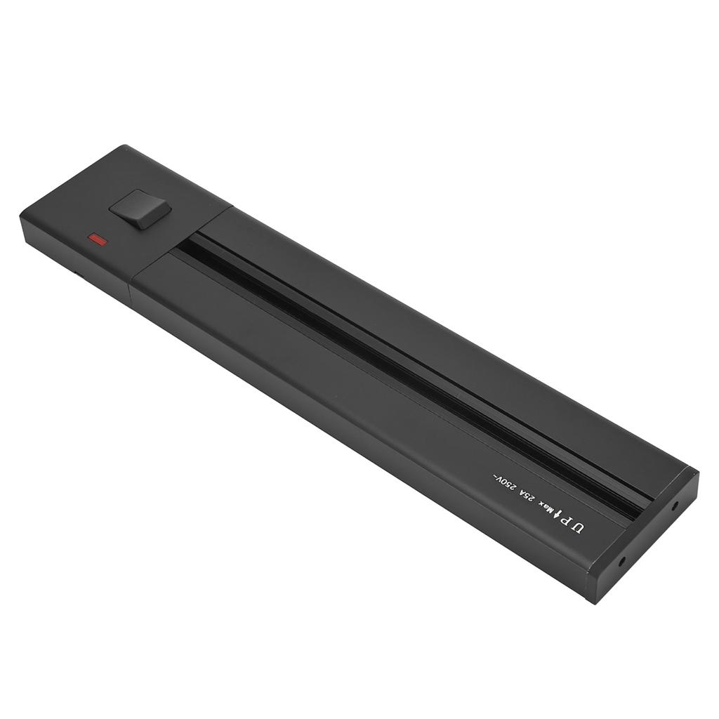 Power Socket Track 40cm Surface Mount Cordless Aluminum Alloy Sockets Extension Sliding Rail 250V 25