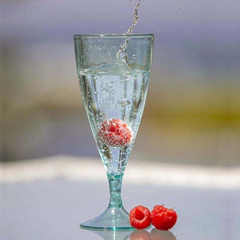 1 Stück Plastik Toasten Champagnerflöten Champagnergläser für Hochzeitsfeier