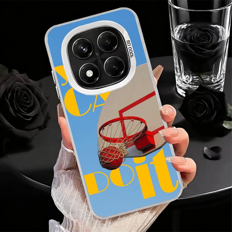Basketball Sports Aesthetics Soft Phone Case for Samsung Galaxy S24 S25 FE S26 Edge S23 Ultra S22 Plus S21 + Shockproof Cover Ba