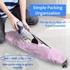 U-shaped Pillow Creative Adjustable Buckle Space Saving Travel Pillowcase Stuffable U-shaped Neck Pillow Case Tube Pillow Travel Accessories