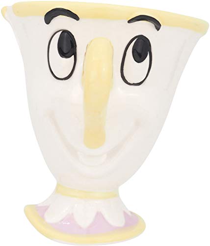 Sunart Disney "Beauty and the Beast" Mrs. Potts and Chip Tea Set (Teapot and Teacup Set in Box) Tea Pot Beauty and the Beast Goods Figurine Disney Int