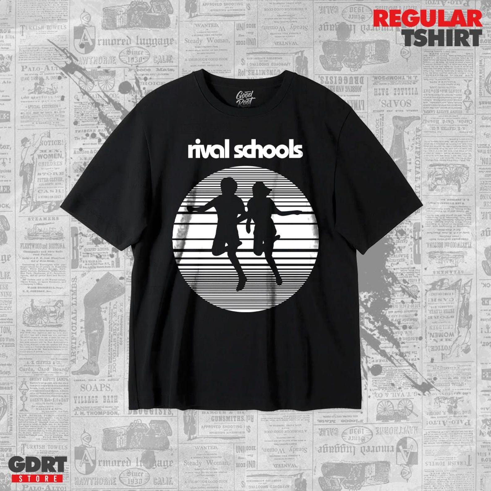 Rival Schools T shirt - Some Albums - Unisex Heavy Shirt 2XL