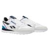 Reebok Classic Leather Versatile Comfortable Supportive Low-Top Running Shoes Unisex sneaker White Blue 100074394