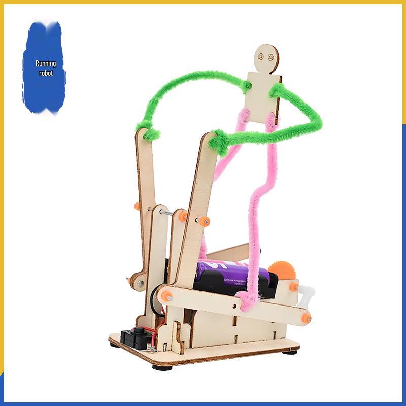 Running Robot Science Kit for Kids: DIY Experiment & Athletic Simulation for Students