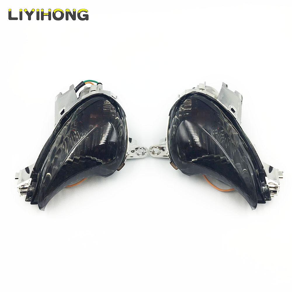 Front Rear Turn Signals Indicator Lamp lamp Motorcycle For SUZUKI Hayab GSXR1300 2008- High quality