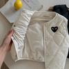 Kids Quilted Plaid Vest for Boys and Girls Warm Sleeveless Jacket for Fall and Winter