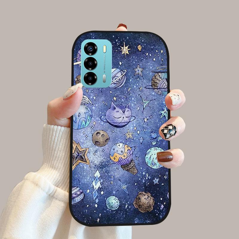 Für ZTE Blade V40 Vita Mode Hülle 8045 Weiche Silikon Rückseite Für ZTE Blade A72 Hülle A 72 4G Handy Schutzhülle Fundas Para