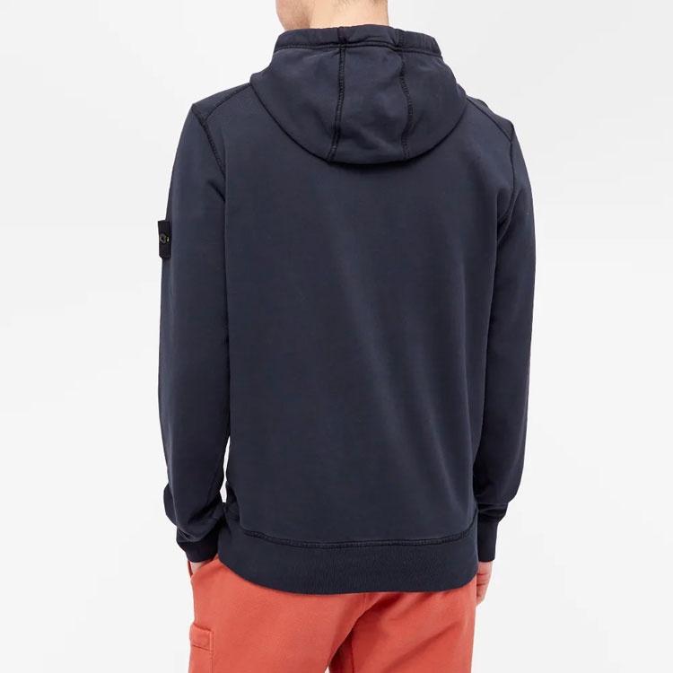 STONE ISLAND Garment Dyed Hoodie 'Navy' Men's 741564151-V0020