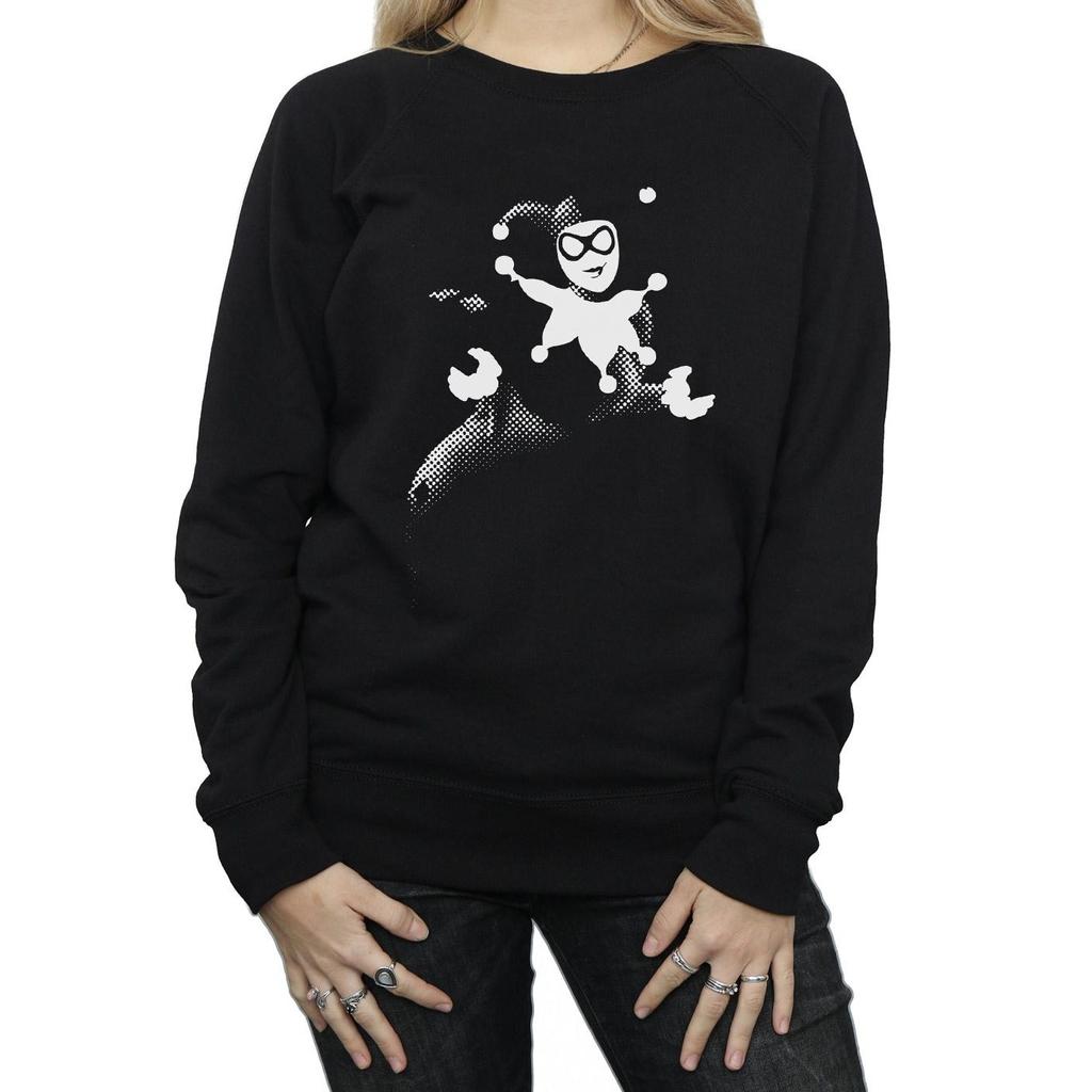 DC Comics Damen/Damen Harley Quinn Spot Sweatshirt