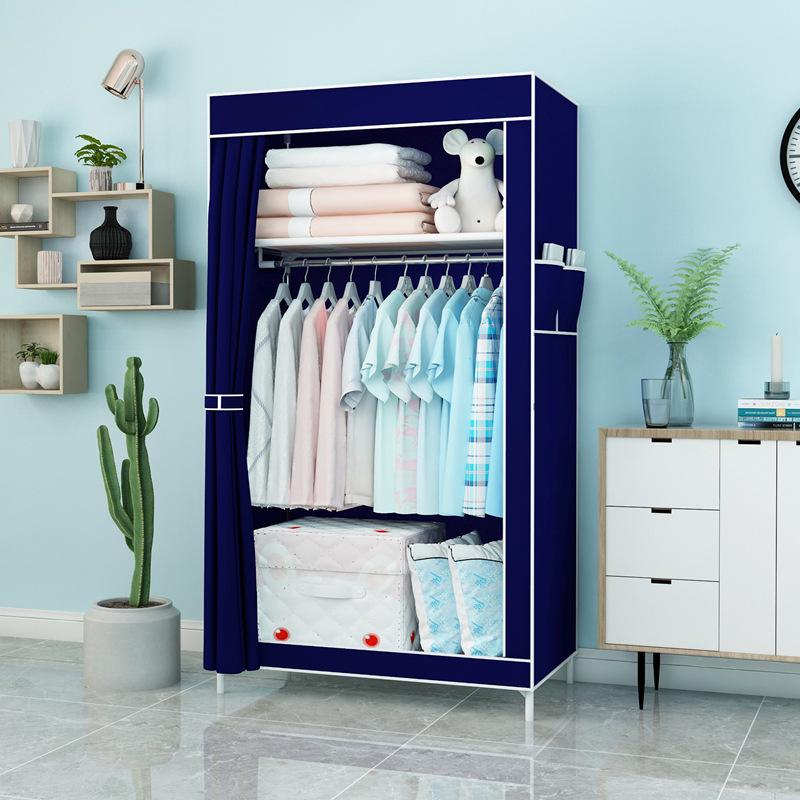 Compact Foldable Wardrobe for Dorms or Rentals: Easy Assembly & Layered Storage
