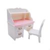 1/12 Dollhouse Desk Chair Set Table Simulation Notebook Decoration Accessories for Living