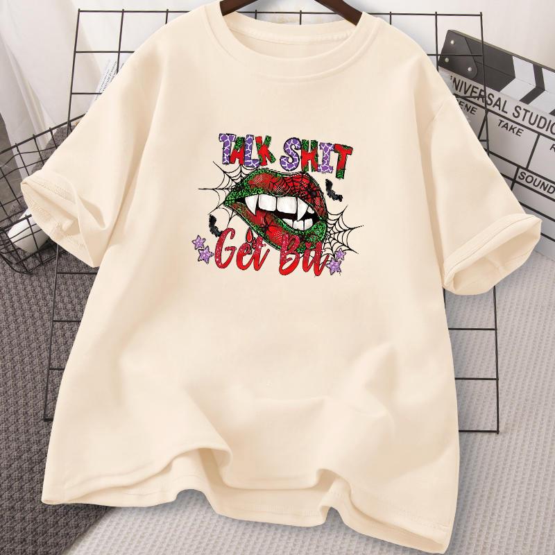 Halloween Lips Iron Sticker Clothes Appliqued Arts Crafts Ironing Washable Heat-Adhesive Transfer Diy Accessory Iron On Patch