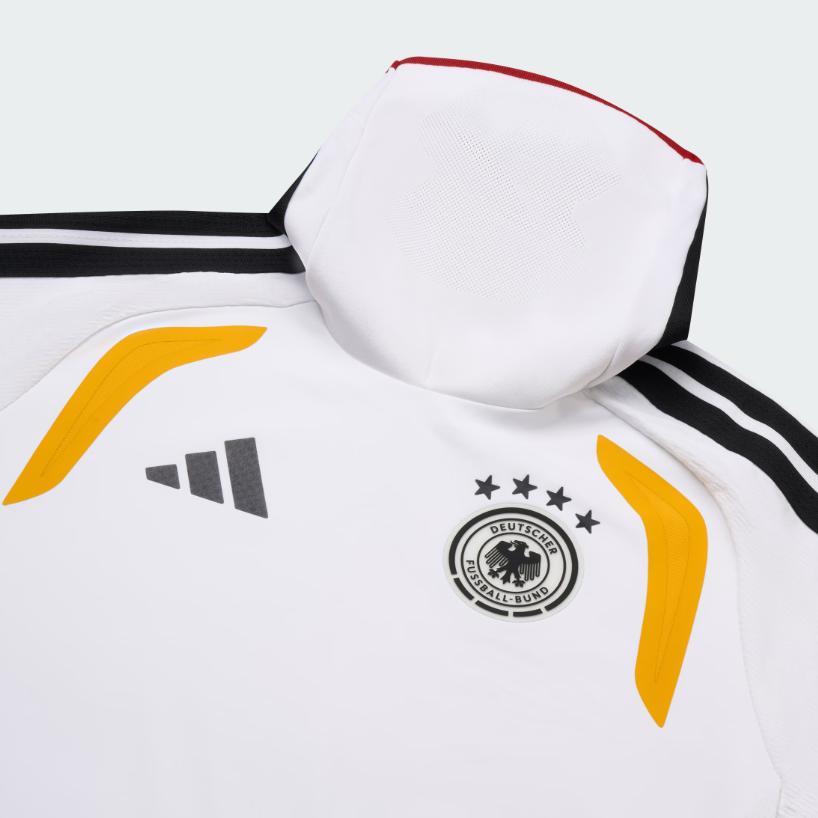 adidas Germany 26 Tiro Pro High Neck Pullover Long Sleeve Soccer Jersey Men Jersey KB4406
