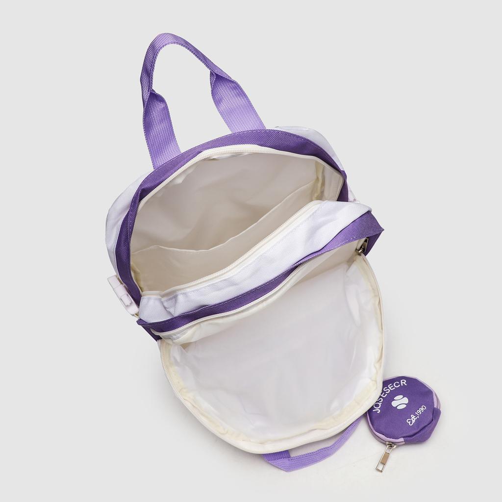 Koreansk version av Ins Xiaoqing Akademi-stil Ryggsäck Handväska Kontrastfärg Ryggsäck