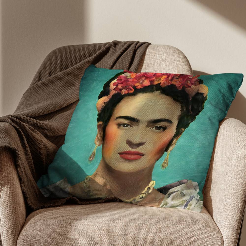 Printed Art Frida Kahlo pillow cover living room sofa cushion cover bedroom room bed pillow cover home decoration