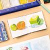 Korean Style Cute Mini Fabric Watercolor Book Acid Free Paper Portable Travel Hand-painted Creative Watercolor Art Drawing Book