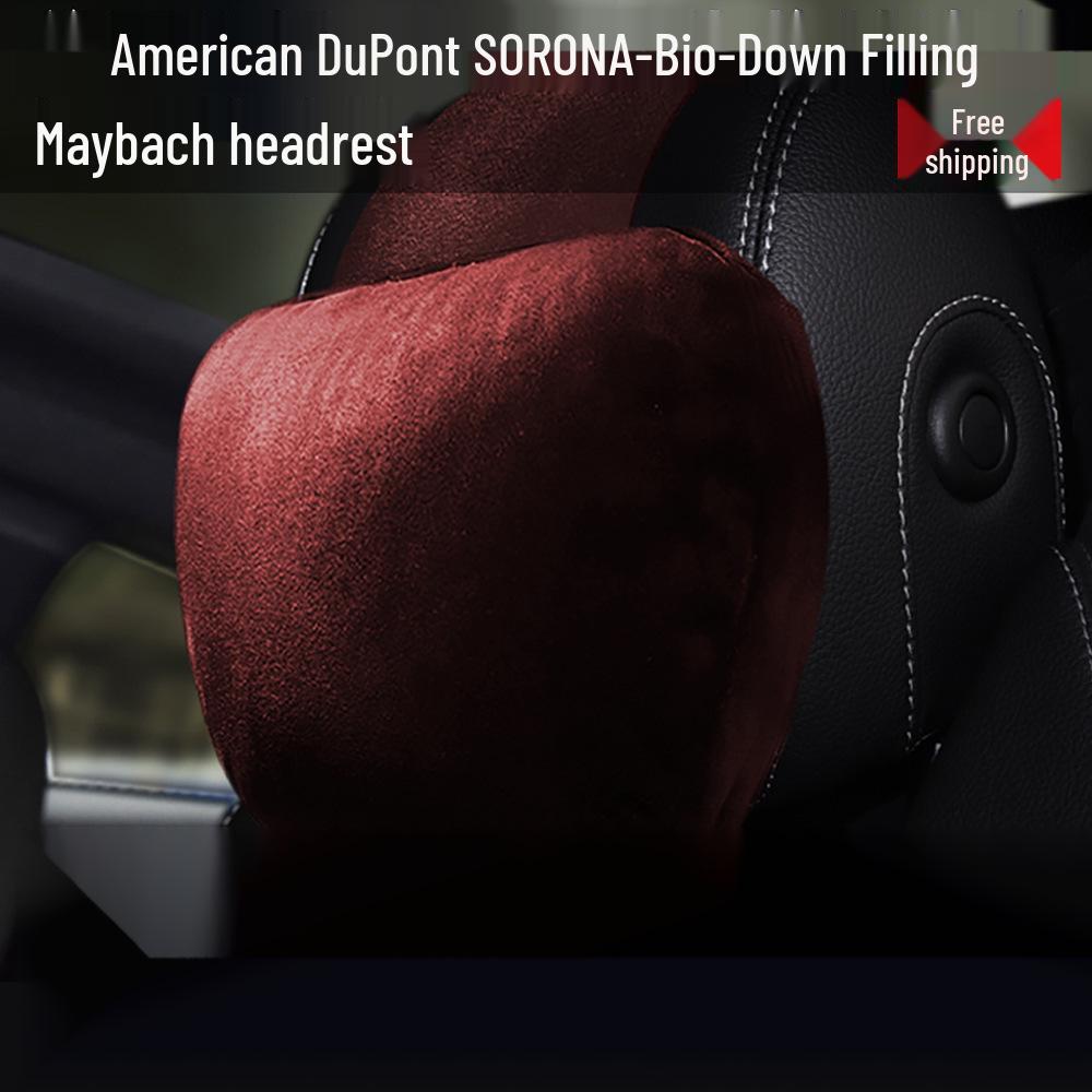 Maybach Tesla Car Headrest: DuPont Bio Neck Support Pillow