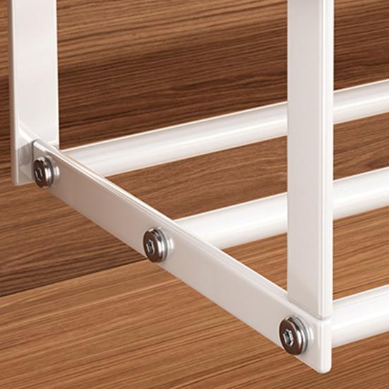 Telescopic Shoe Rack Adjustable Cabinet Storage Hanging Shelf Organizer Multi-Functional No-drill Vertical Shoe Organizer