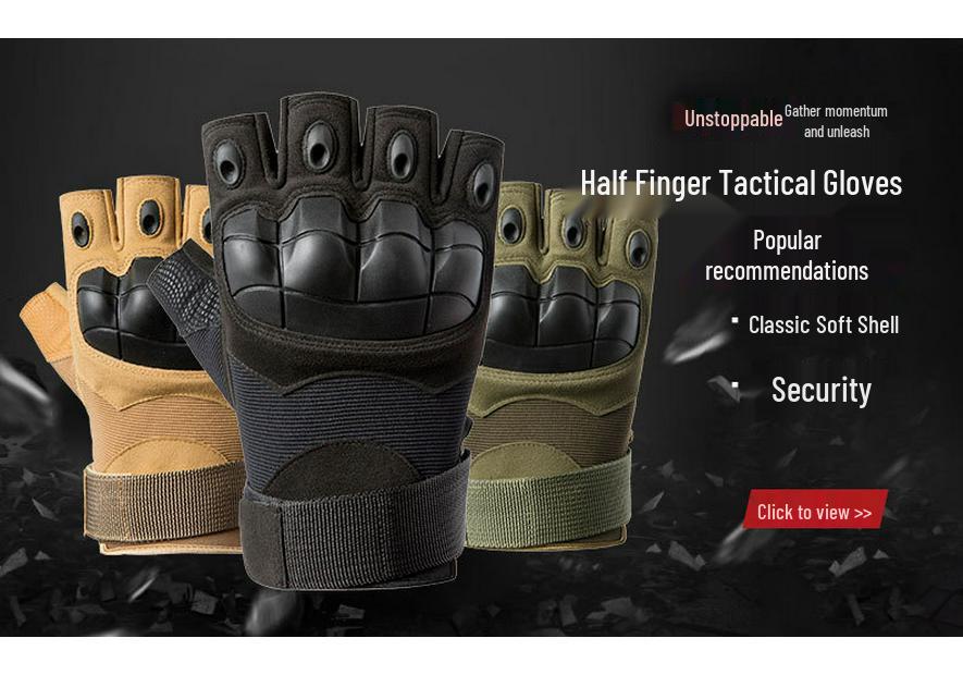 Tactical Full-Finger Non-slip Cut-Resistant Touchscreen Gloves for Outdoor Sports & Cycling