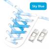 Elastic Shoe Laces with Metal Press Lock Flat Shoelaces Without Ties Easy To Use and Durable Sneaker Accessory Lazy Shoelace