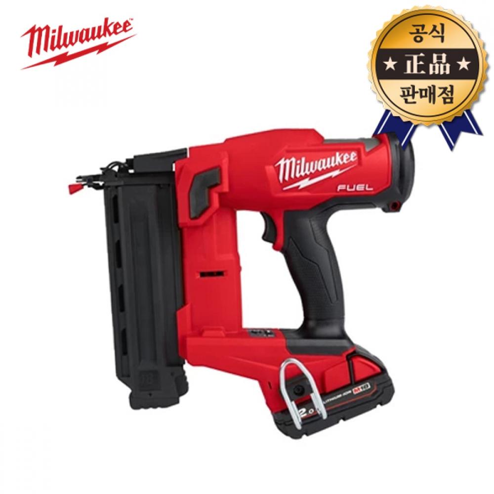 

Milwaukee Charging Nailer M18 FN18GS 202X 2,0 Ач, 2 аккумулятора, 18 В, зарядка Taka