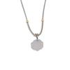 New Chinese style lotus necklace female ancient style Zen simple versatile safety buckle collarbone chain temperament woven neck chain