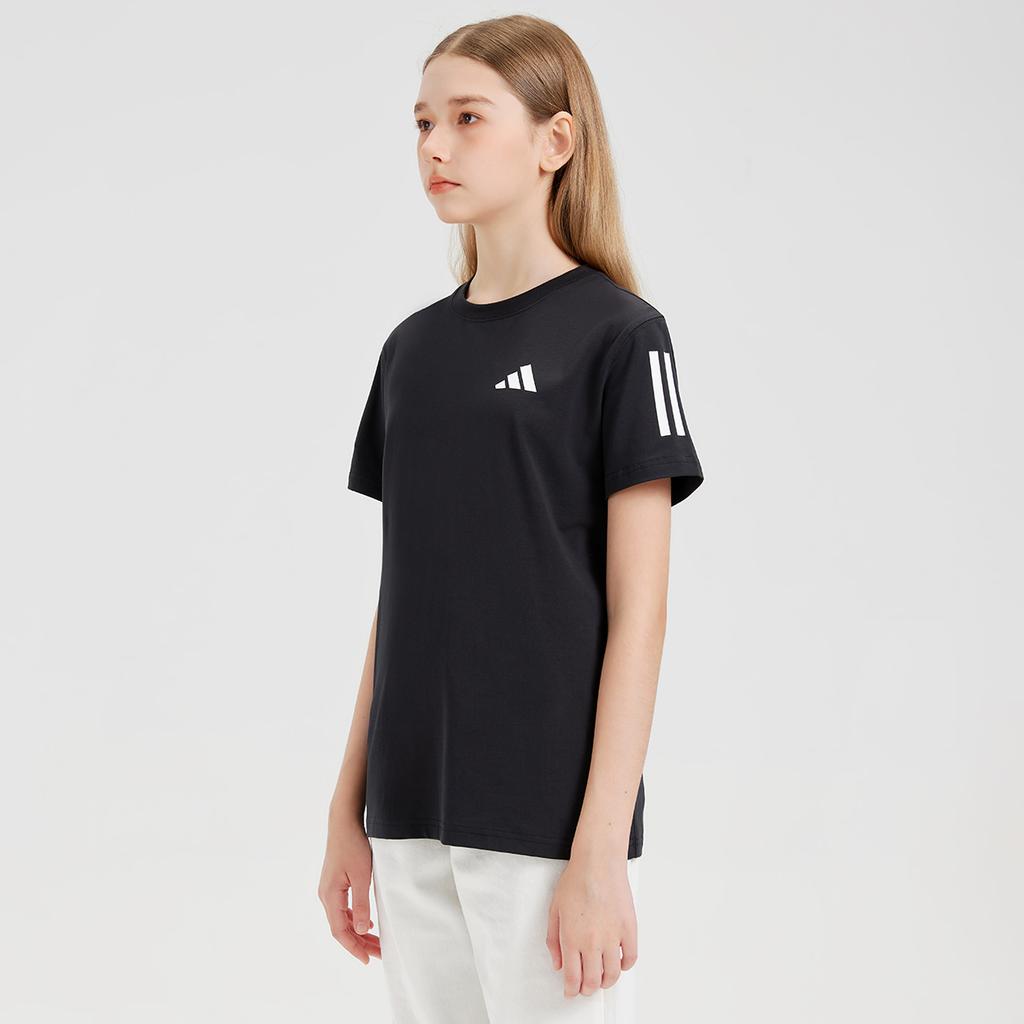 Adidas T Shirt 110 164 Black White Teenagers BXWTTS01K-BW