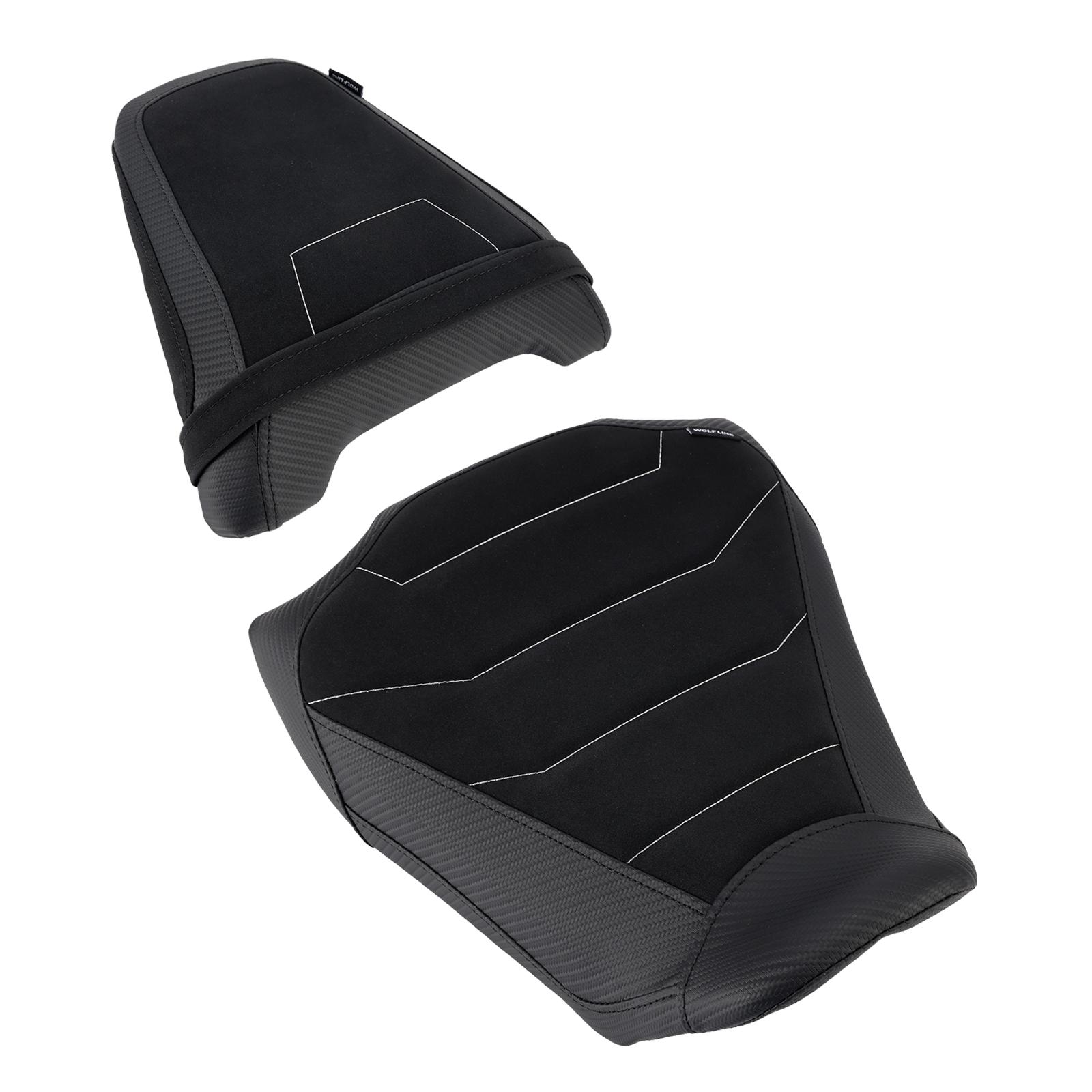 

Front&Rear Raider Passenger Cushion Kit Black1 For Honda Cb650R Cbr650R 24-25