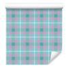 Candy Check Wallpaper Turquoise and Blue for Living Room and Bedroom 50x1000