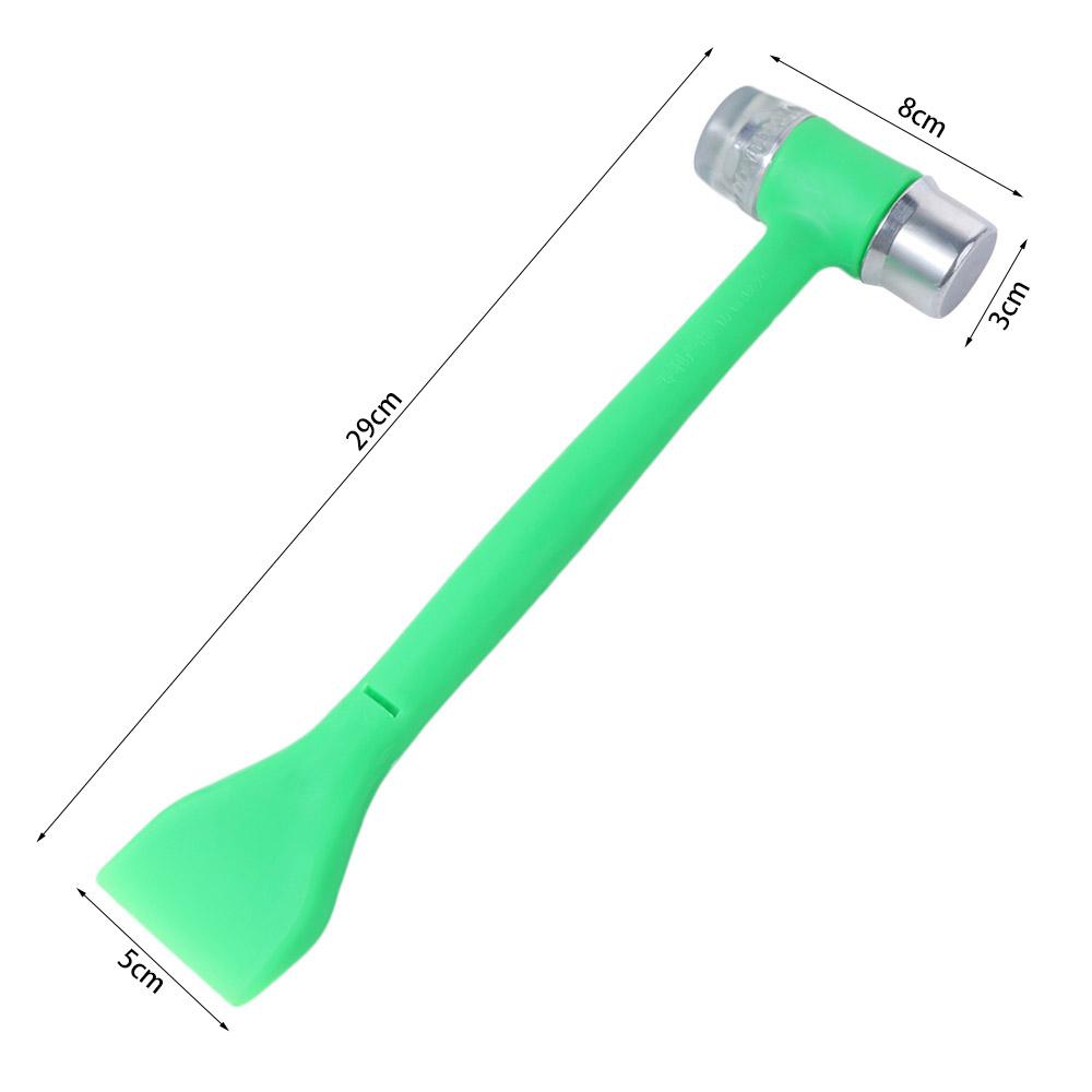 Multi-functional Double-Faced Hammer Ergonomic Handle Iron Head Hammer Install Repair Tools