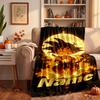 Coperte personalizzate in flanella di Dragon Ball Morbide Calde Accoglienti Plaid per Decorazione della Casa Regali di Festa
