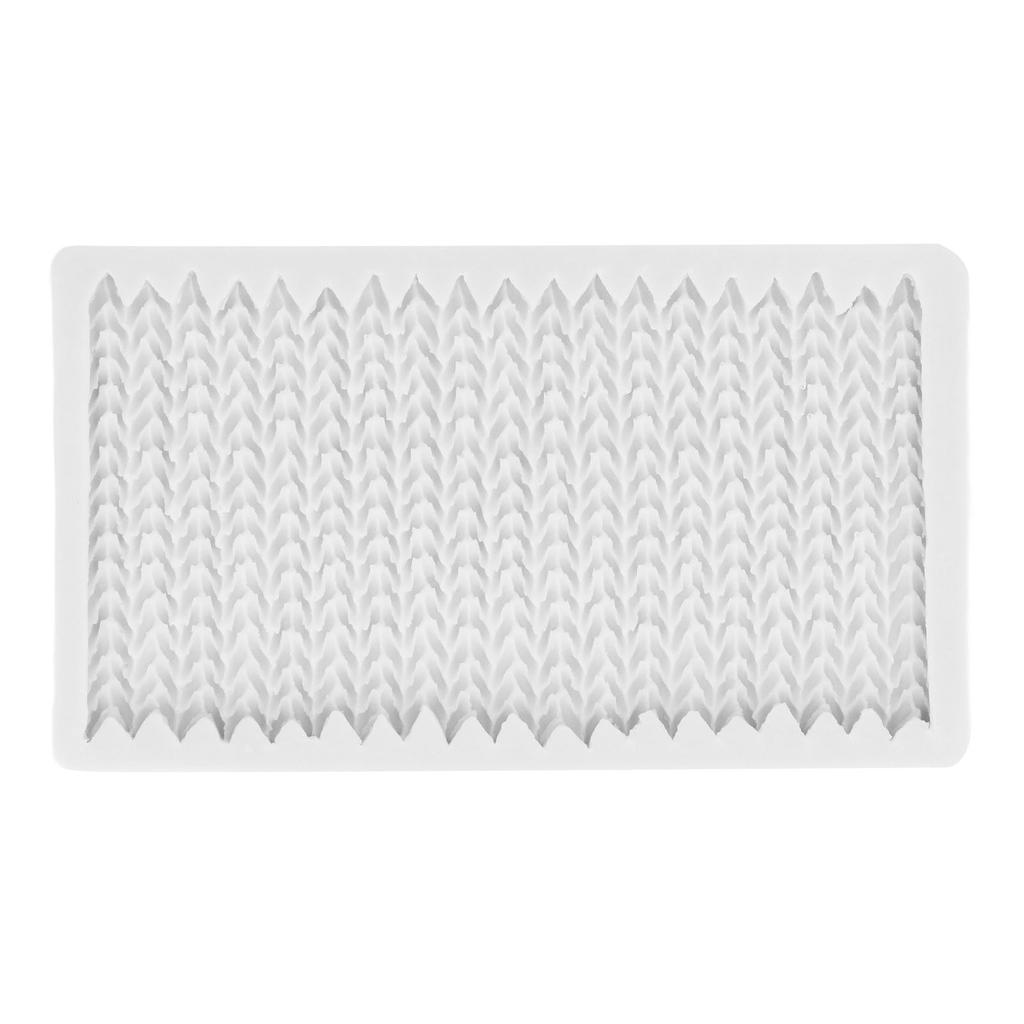 Silikonové formy na fondán, svetr, pletení, textura, silikonové čokoládové formy na fondánový čokoládový dort