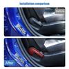Door Co-pilot Seat Adjustment Decoration Protective Cover For Dodge Charger 2011 Up  Interior Accessories
