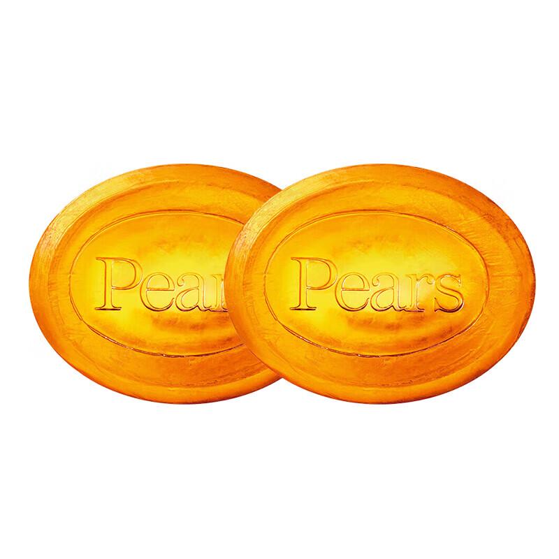 Pears Amber Orange Crystal Soap (2 x 125g)